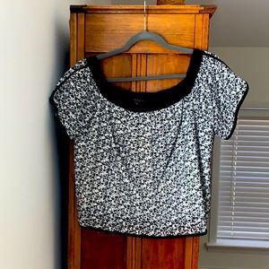 Rag and bone eyelet top